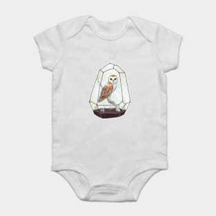 Barn Owl Baby Bodysuit